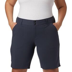 Columbia Saturday Trail Women's Dark Grey Bermudas-UPF 50 -Size 16